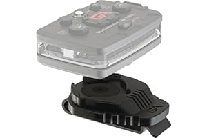 Guardian Angel Flashlight Universal Clip Mount Accessory – Magnetic Mount with Screw-in Feature – Steel Clip Attachment, Rubber Backing for Grip – for Belts, Molle, Fire Helmets, Dog Collars, Hats