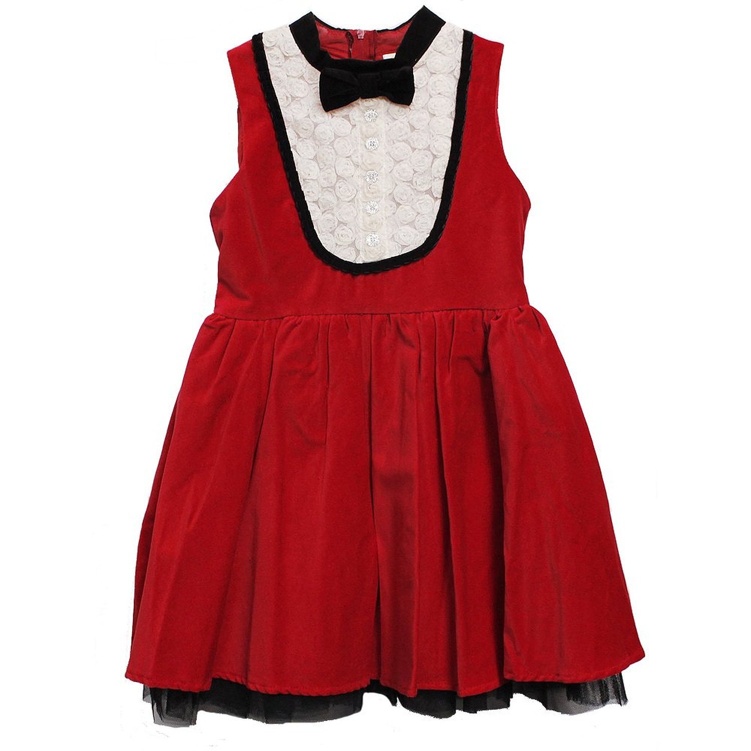 strapless open back dress Airina Dress: Red Mini Dress for Birthday Celebration main image 1