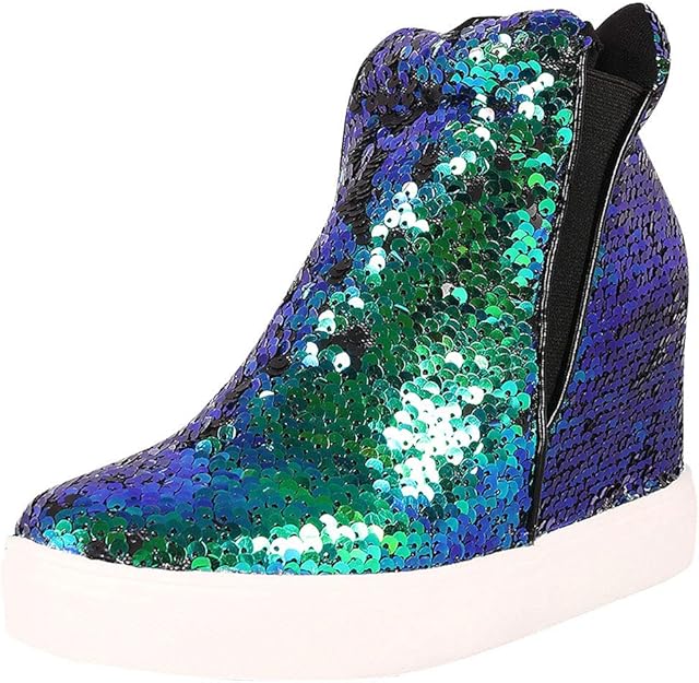 cape robbin wedge sneakers