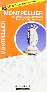 Amazonfr Montpellier Plan De La Ville Et De Son - 