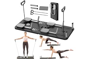 CHICCLO Pilates Reformer Machine, a compact wooden board with rolling carriage.