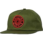 Spitfire Wheels Hat Classic 87 Swirl Patch Snapback Olive/Red/Black
