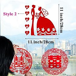 20PCS Chinese Wedding Decoration Double Happiness