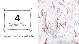 Amazon Basics Reversible Microfibre Cot Bed Duvet Cover Set Unicorn Rainbow 100 view 6