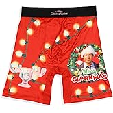 INTIMO National Lampoon's Christmas Vacation Men's Boxer Brief Merry Clarkmas Snug Fit Underwear