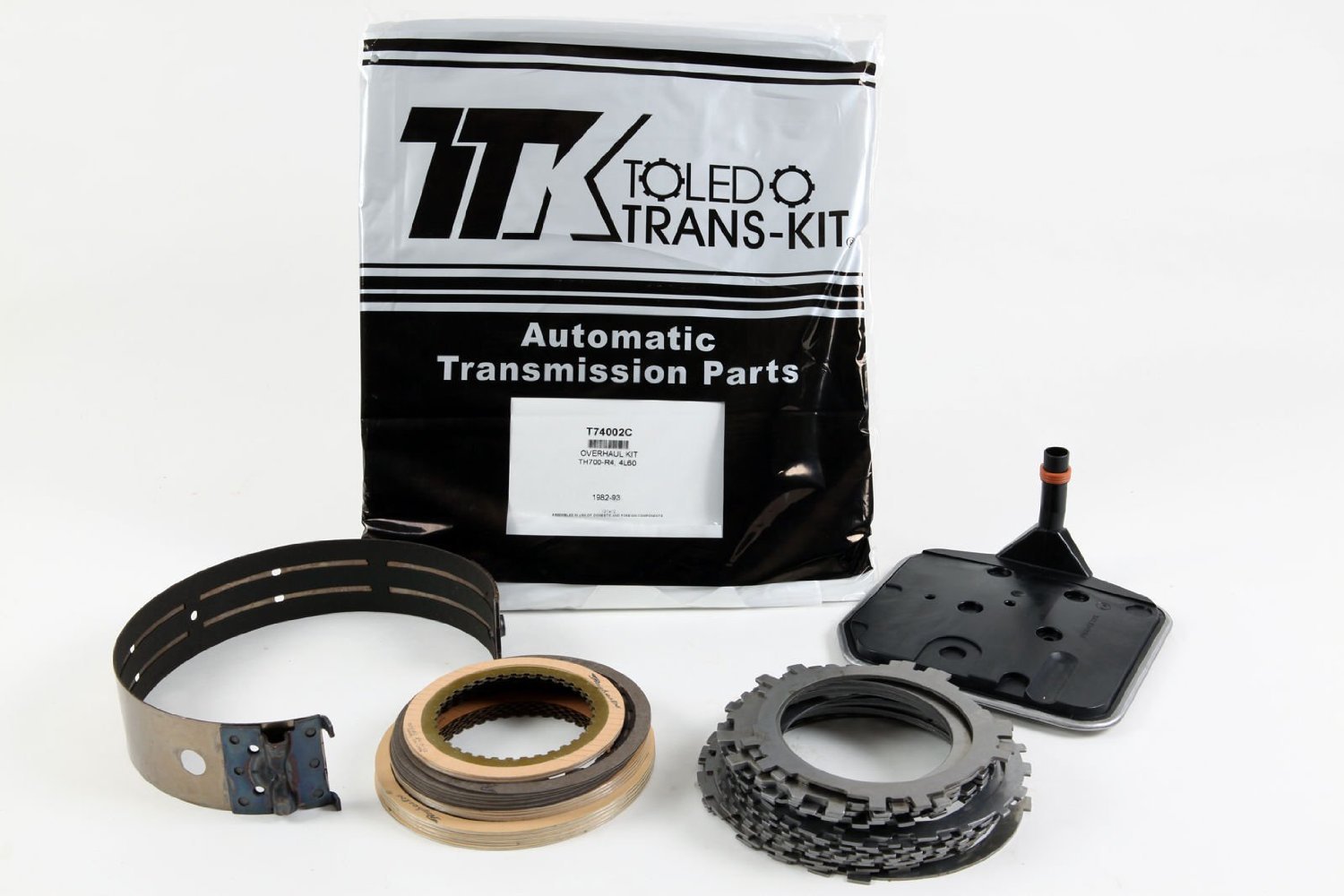GM 4L65E TRANSMISSION REBUILD KIT W/ TOLEDO OVERHAUL KIT & FRICTIONS 20012003 Auto Parts and