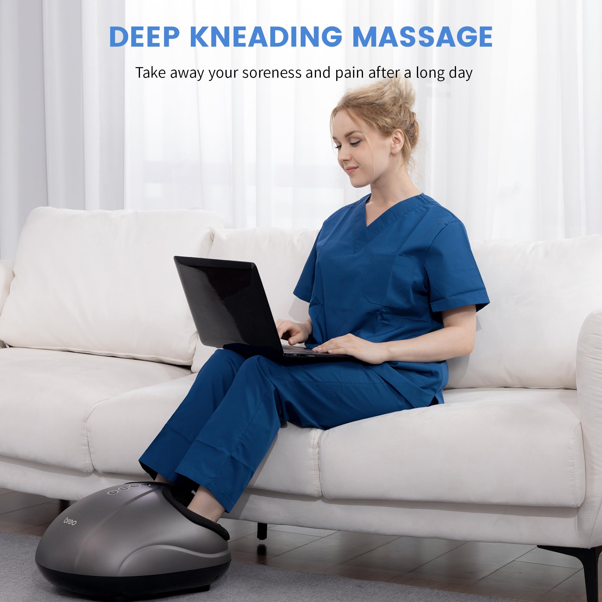 Breo Foot Massager with Heat