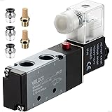VIILOCK Pneumatic Solenoid Valve, 5 Way 2 Position