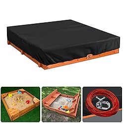 Sand Box Cover，For 49"Lx47"Wx8.5"H Square Sand