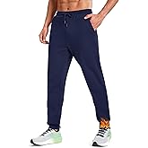 MAGCOMSEN Men's Fleece Joggers Winter Thermal Warm Pants Thicken Fleece Lined Athletic Casual Sweatpants with 3 Pockets