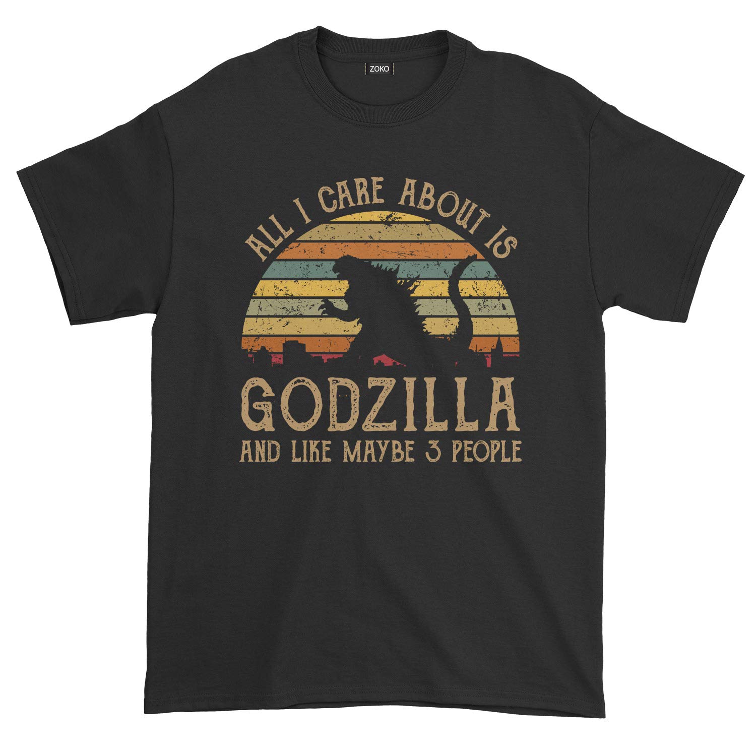 All I Care About Is Godzilla Vintage T Shirt Minaze