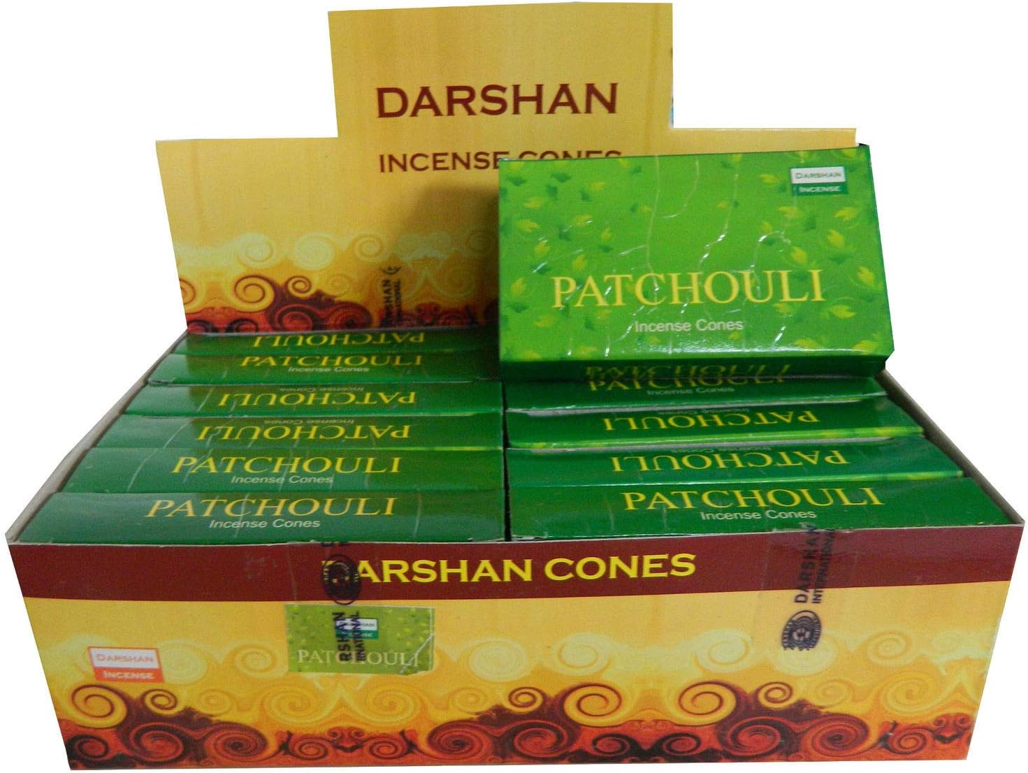 Darshan Patchouli Luxury Incense Cones