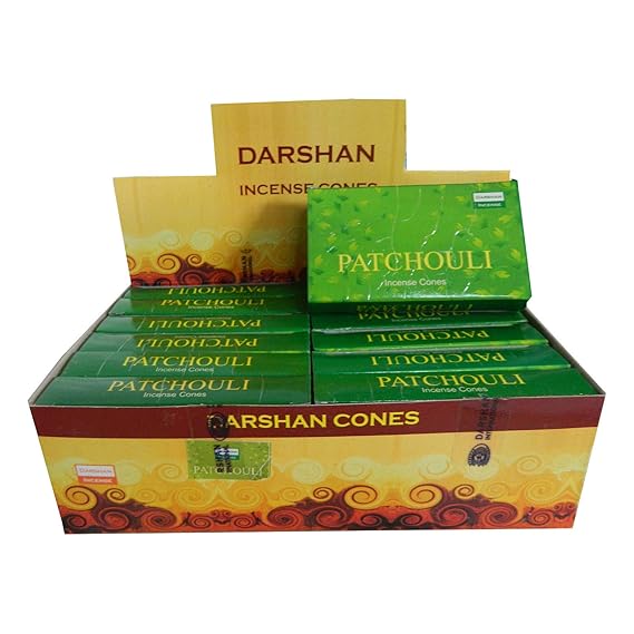 Räucherkerzen Patchouli Delux von Darshan 10 Räucherkerzen 28g