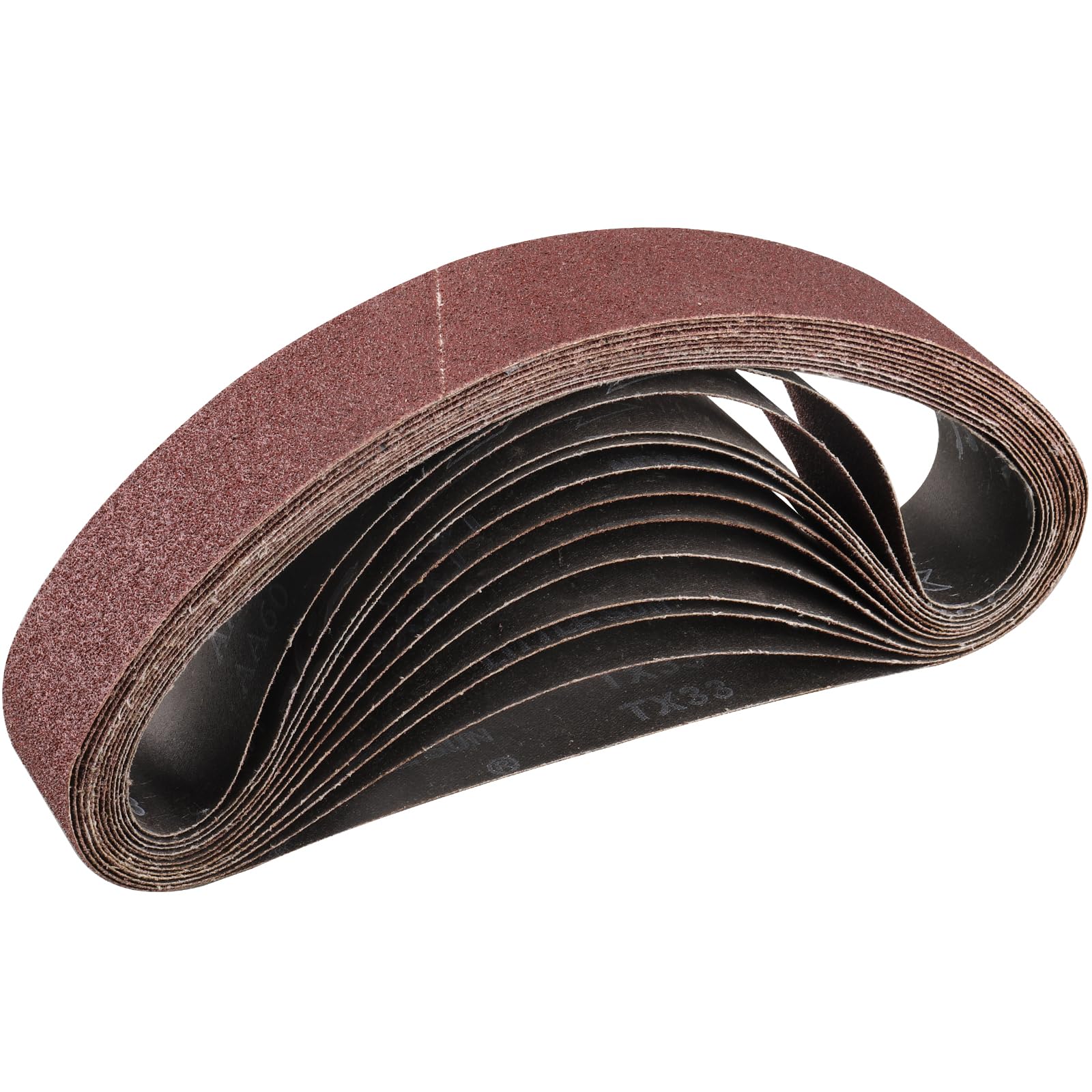 STEBRUAM Sanding Belt 50 x 686 mm,10PCS 60 Grit