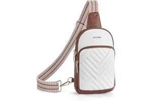 Telena Large Sling Bag Crossbody Bags for Women Fanny Packs Cross Body with Adjustable Strap