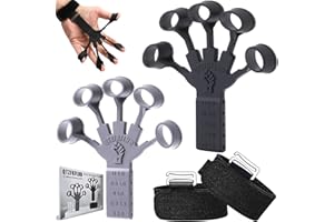QTZFKFLHD Grip Strength Trainer, Forearm Exerciser 2PCS Upgraded Hand Grip Strengthener Hand Exercisers for Strength, Finger Strengthener