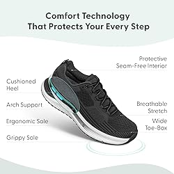 Orthofeet Women's Orthopedic Relay Running Shoe for