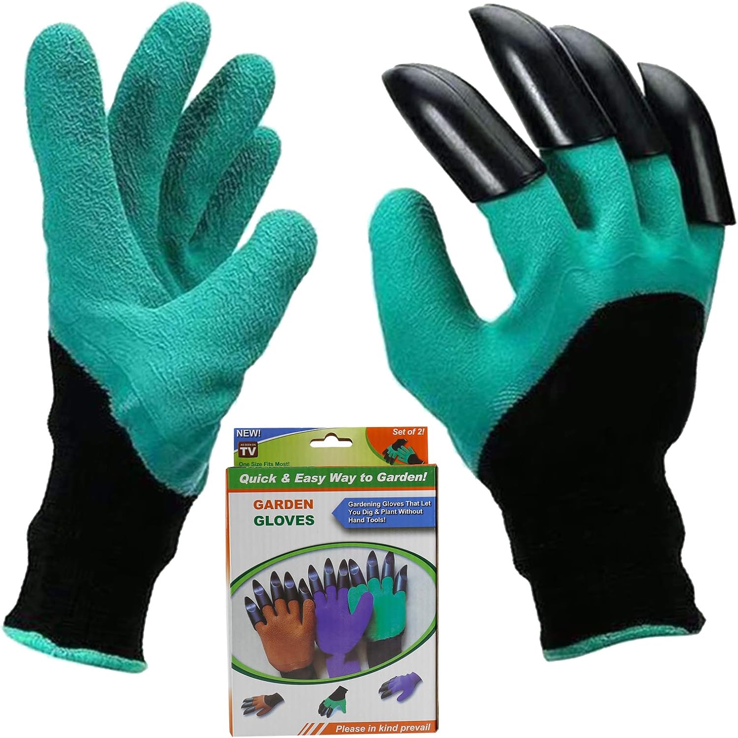 Garden Genie Gloves,Waterproof Gardening Gloves with Hand Sturdy Claws,,Best Gardening Gifts for Women and Men