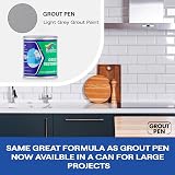 RAINBOW CHALK MARKERS LTD Groutin Tile Grout Paint 125ml Light Grey view 7