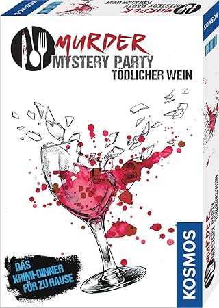 Kosmos 695125 Murder Mystery Party Todlicher Wein Das Krimi