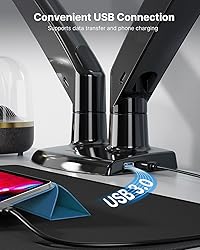 HUANUO Dual Monitor Stand for 13 to 40