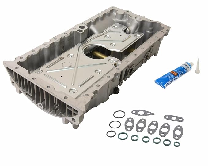 Engine Oil Pan with Seals and Gasket Maker for Volvo C30 C70 S40 V50