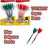 HelaCueil Safe Dartboard Set Ø42cm 16.5 inch with 6 Darts Soft Tip view 4
