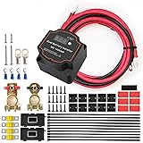 Battery Isolator 12V with 16.4ft 7AWG Cable