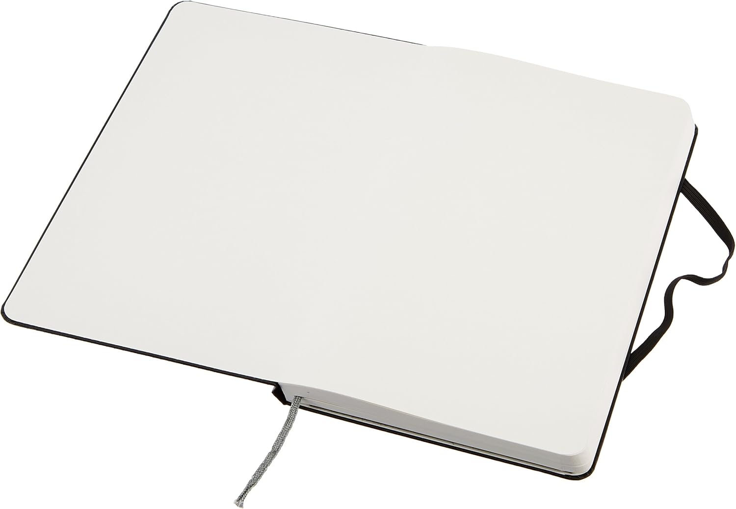 Amazon Basics Classic Notebook, A5, Plain, Black - Image 5