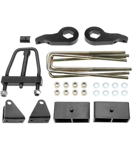 Aazon.co: RealTruck SUPERLIFT SUSPENSION Kit De Bloque De 5 Pulgadas - View #8