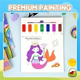 YPLUS Water Colouring Book for Children Painting Set with Thick Paper and Brush view 5