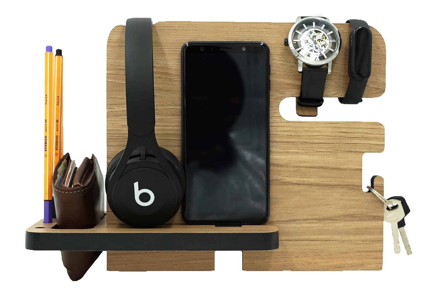 Organizador para celular buro y escritorio - regalo para hombre