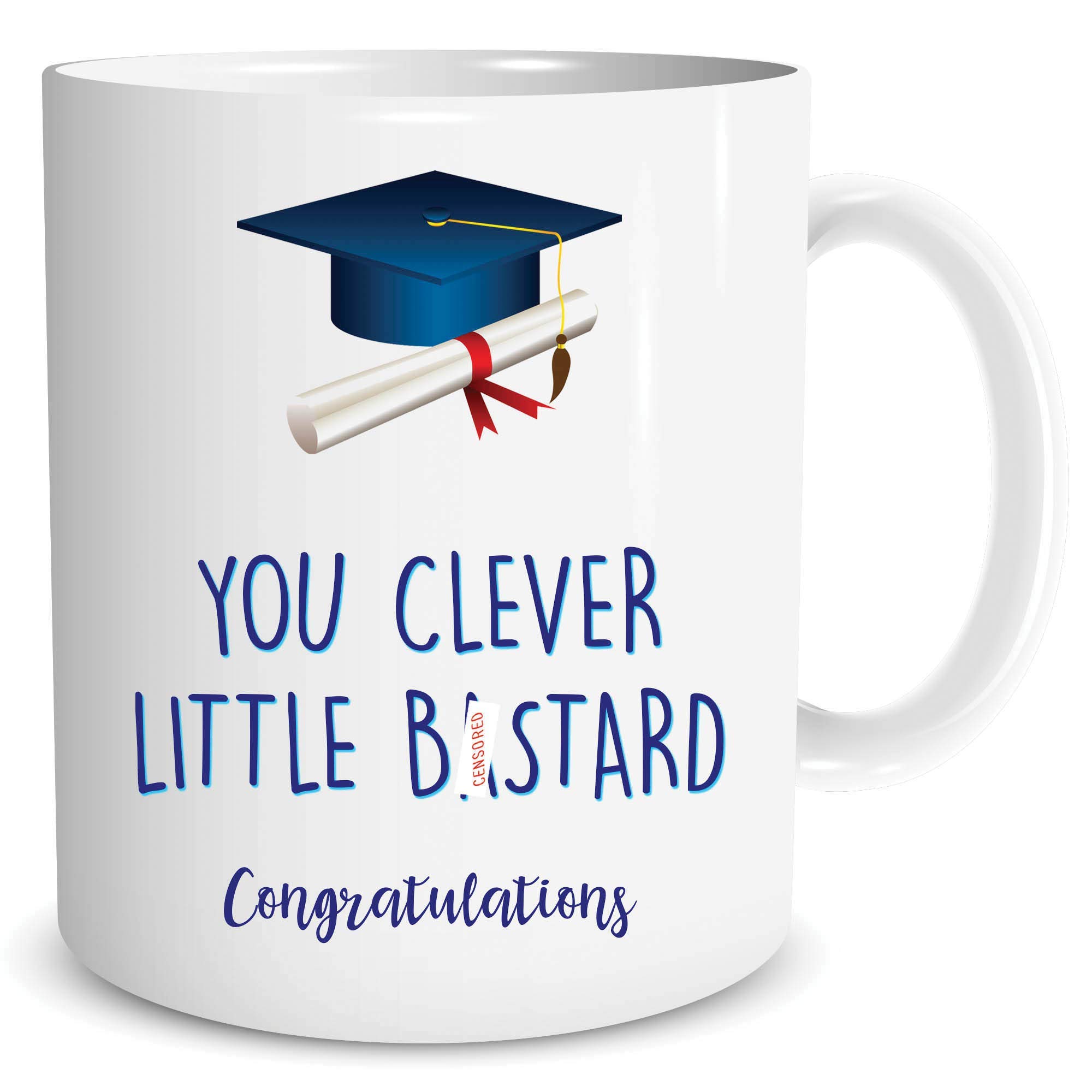 Clever Little B*stard Mug Funny Mug Gifts for Friends Friend Gifts Funny Mugs Funny Gifts Graduation Gift Congratulations Gift WSDMUG1369