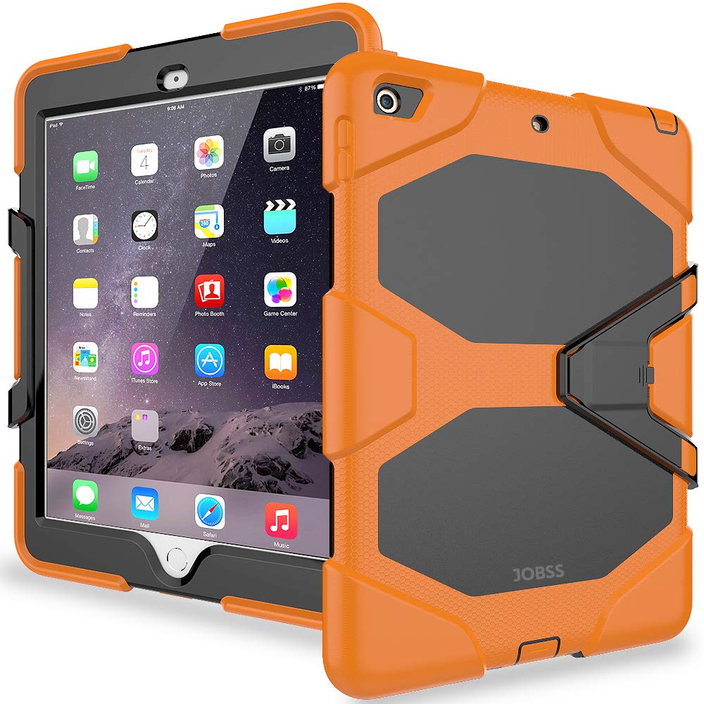 Case for iPad 9.7 2018/2017,JOBSS Heavy Duty Shockproof Hybrid Screen
