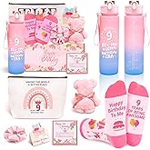 PKHGD Gifts for 9 Year Old Girl 9th Birthday Gifts for Girl Ideas for Daughter Funny 9th Birthday Decorations for Her Sister Niece Granddaughter Popular Double Digits Birthdays Gift for Teen Girls
