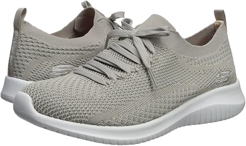 skechers beige ultra flex statements trainers
