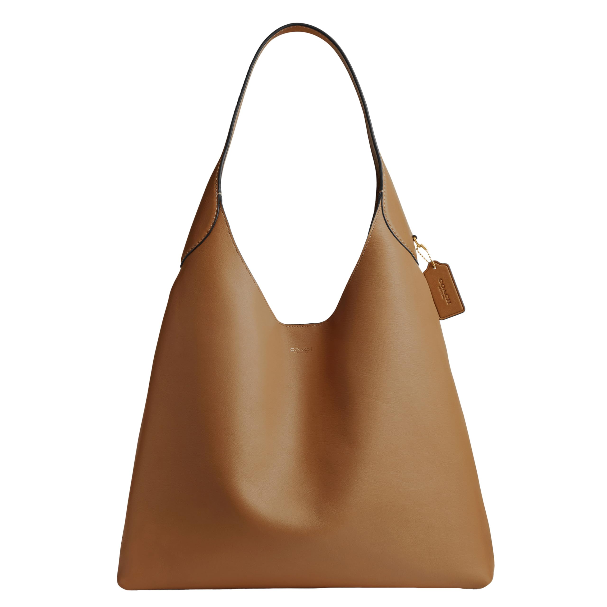 Photo 1 of COACH Women's Brooklyn Shoulder Bag 39, B4/Honey Brown, One Size