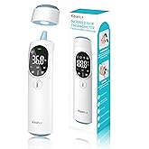 Thermometer Forehead and Ear Thermometer, Digital Infrared Thermometer, Baby Thermometer, Accurate,1s Measure, 40 Set Memory,
