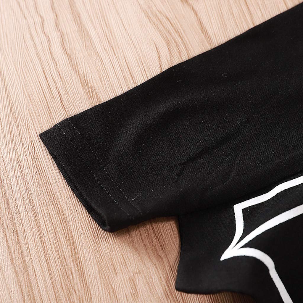 Baby Party Dress Girl Boy Clothes Black Bat Costume Cloak Romper Party Dress Cosplay (0-18 Months)