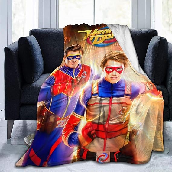 Joneiss Henry Danger Blanket Flannel Light and Soft Plush Blanket 60