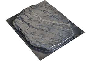 SvitMolds Concrete Mold DIY Big Stepping Stone Flagstone Durable Mold for Concrete, Concrete Mold, Cement Mold, Paver Mold, Garden Decor Mold, Pavers for Garden Walkway, Concrete Walkway S71