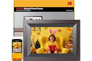 KODAK 10.1 Inch WiFi Digital Picture Frame with 32GB Storage, Electronic Smart Digital Photo Frame 1280x800 IPS Touch Screen, Auto-Rotate, Share Moments Instantly Gifts for Women Mothers Day Christmas