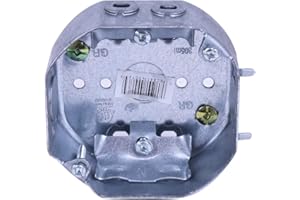 Lightway 4 Inch Octagonal Electrical Box with Knock Outs