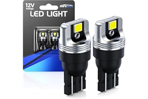 Marsauto 194 LED Bulb 6000K White, 168 T10 2825 W5W 3525 Bright Chipset 9-36V Replace Bulb for License Plate Lights Dome Map Light Courtesy Light Bulbs Side Marker Reading Glove Box Light, Pack of 2