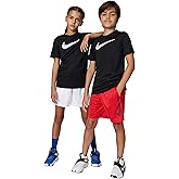 Nike Unisex Big Kids' Trophy23 Dri-FIT Short-Sleeve Top (Large Swoosh Logo) - Boys and Girls