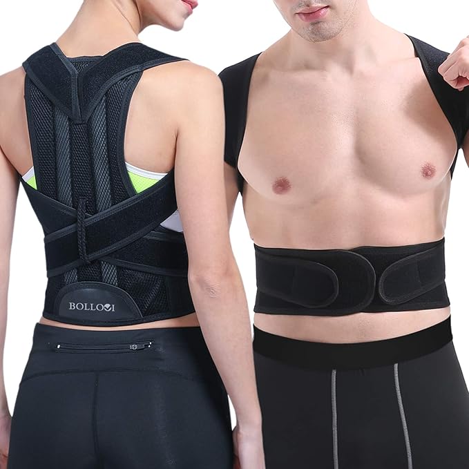 Posture Corrector for Women and Men, Adjustable Back