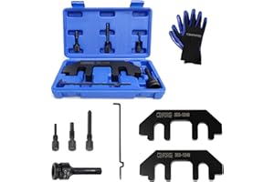 CENFORGE 303-1248 7PC Camshaft Holding Timing Tool Kit for Ford 3.5L & 3.7L 4V Engine, with Chain Tensioner Holder Tool and 3 Pin for Blocking The crankshaft