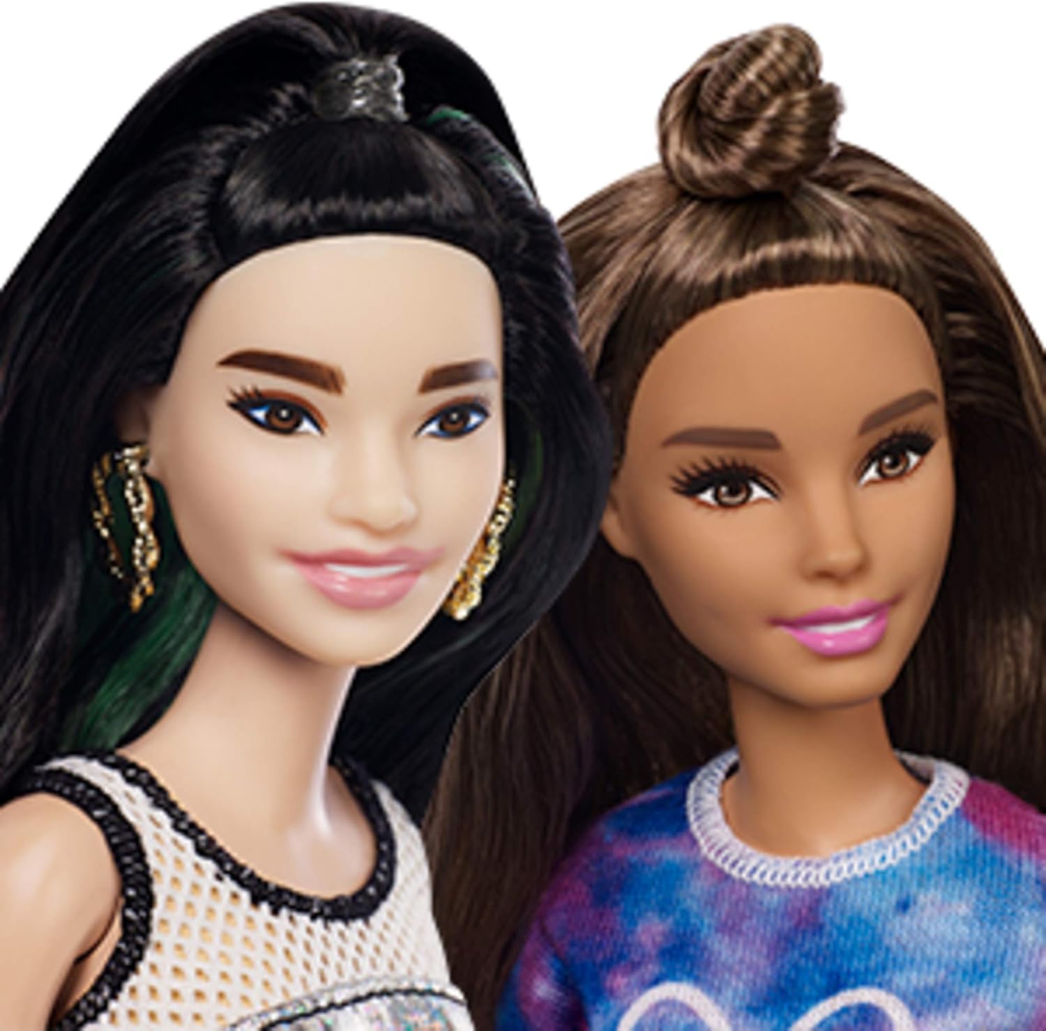 Barbie Mattel Fashionista Pack of 4 Dolls, Toy +3 Years GBK91, Multicoloured, 13 inches - Image 5