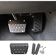 Hoolcar Anti-Slip Brake Foot Pedal Cover for 2007-2020 Jeep Wrangler JK JKU JL JLU JT, 1PC