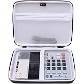 XANAD Hard Case Compatible with Teenage Engineering EP–133 K.O. II/EP-1320 Medieval Sampler(Black + White)- Inside: 10.6"x7.9"x1.8"